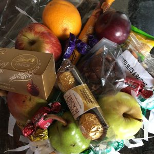 Fruit, Sweets & Biltong Hamper