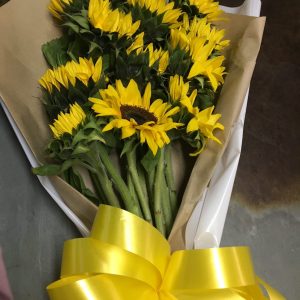 Sunflower bouquets