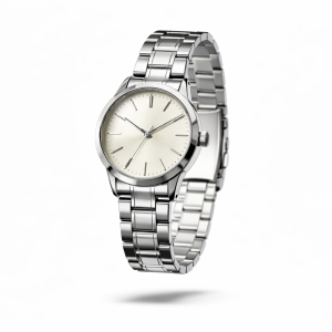 Initial Ladies Silver Plated watch